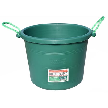 Tuff Stuff Products 70 qt. Muck BucketForest Green MCK-FG